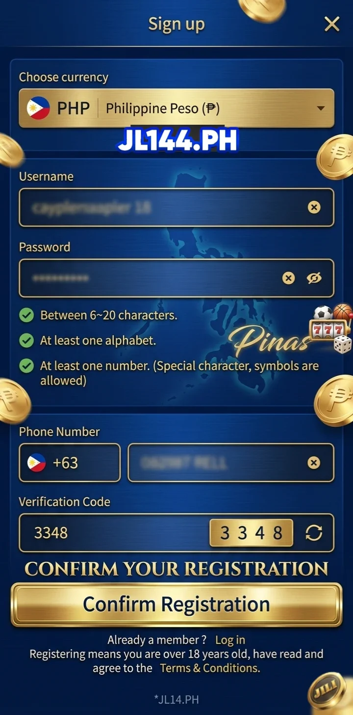 JL14 Registration Confirmed