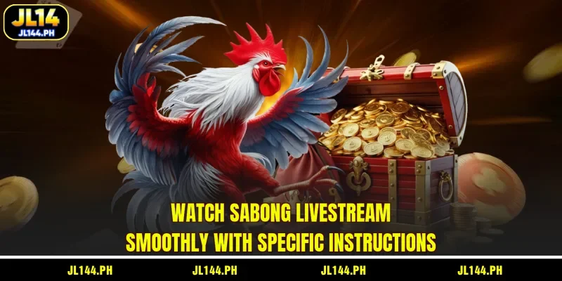 Watch Sabong livestream smoothly with specific instructions